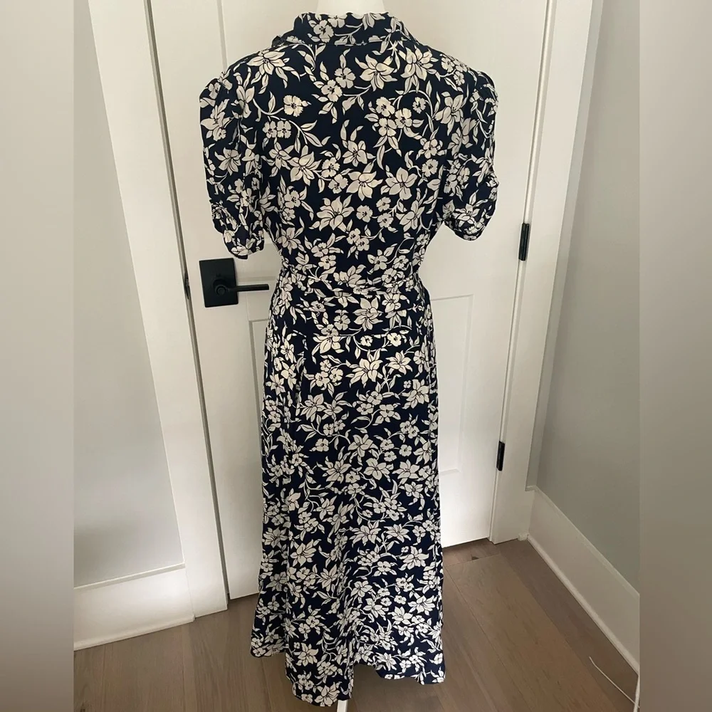 Polo Ralph Lauren Floral A-Line Midi Dress NWT - Picture 11 of 16